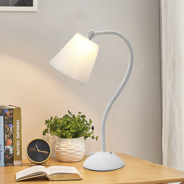 LedLight Oval Fabric Rechargeable LED Lamp 1855 (Iron+Fabric)