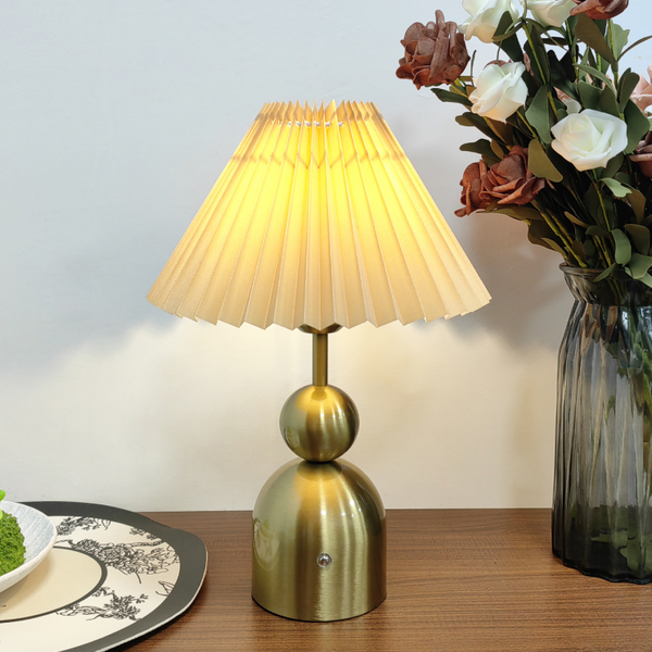 LedLight Large Fabric Rechargeable LED Lamp 1852 (Iron+Fabric)