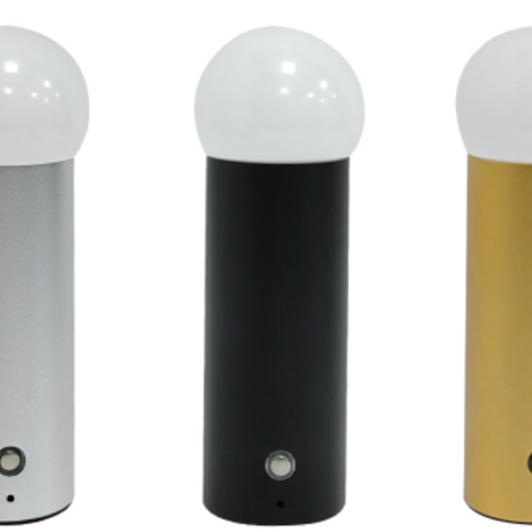 LedLight Cylinder Rechargeable LED Lamp 1870 (Aluminum + ABS)
