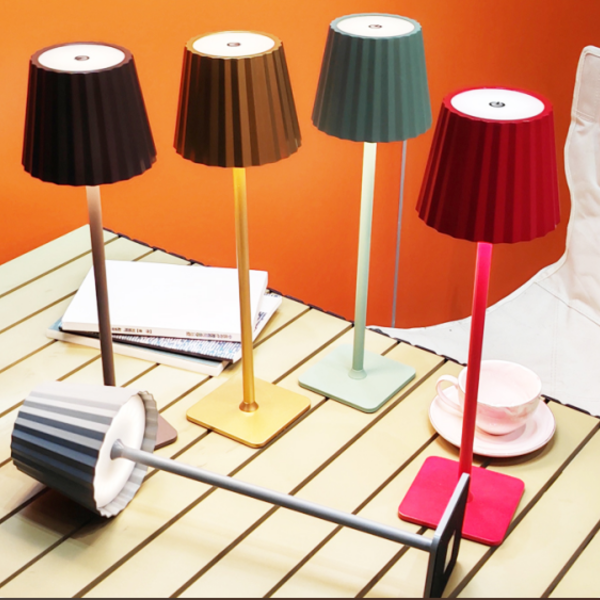 LedLight Floor Rechargeable LED Lamp 1808-D (Aluminum + Iron)