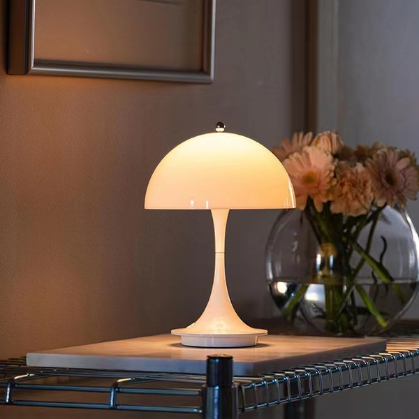 LedLight Round Rechargeable LED Lamp 1823 (ABS + Metal)