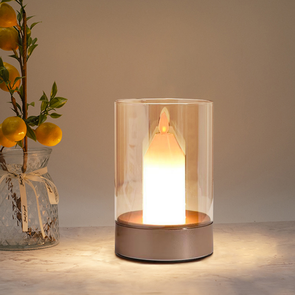 LedLight Glass Rechargeable LED Lamp 1873 (ABS + Glass)