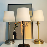 LedLight Tall Fabric Rechargeable LED Lamp 1831 (Iron+Fabric 35cm)