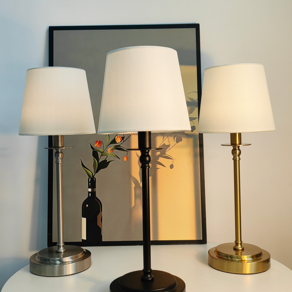 LedLight Tall Fabric Rechargeable LED Lamp 1831 (Iron+Fabric 35cm)